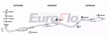 Система выпуска ОГ EuroFlo FDESC18 5008